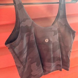 lululemon align cropped tank size 4